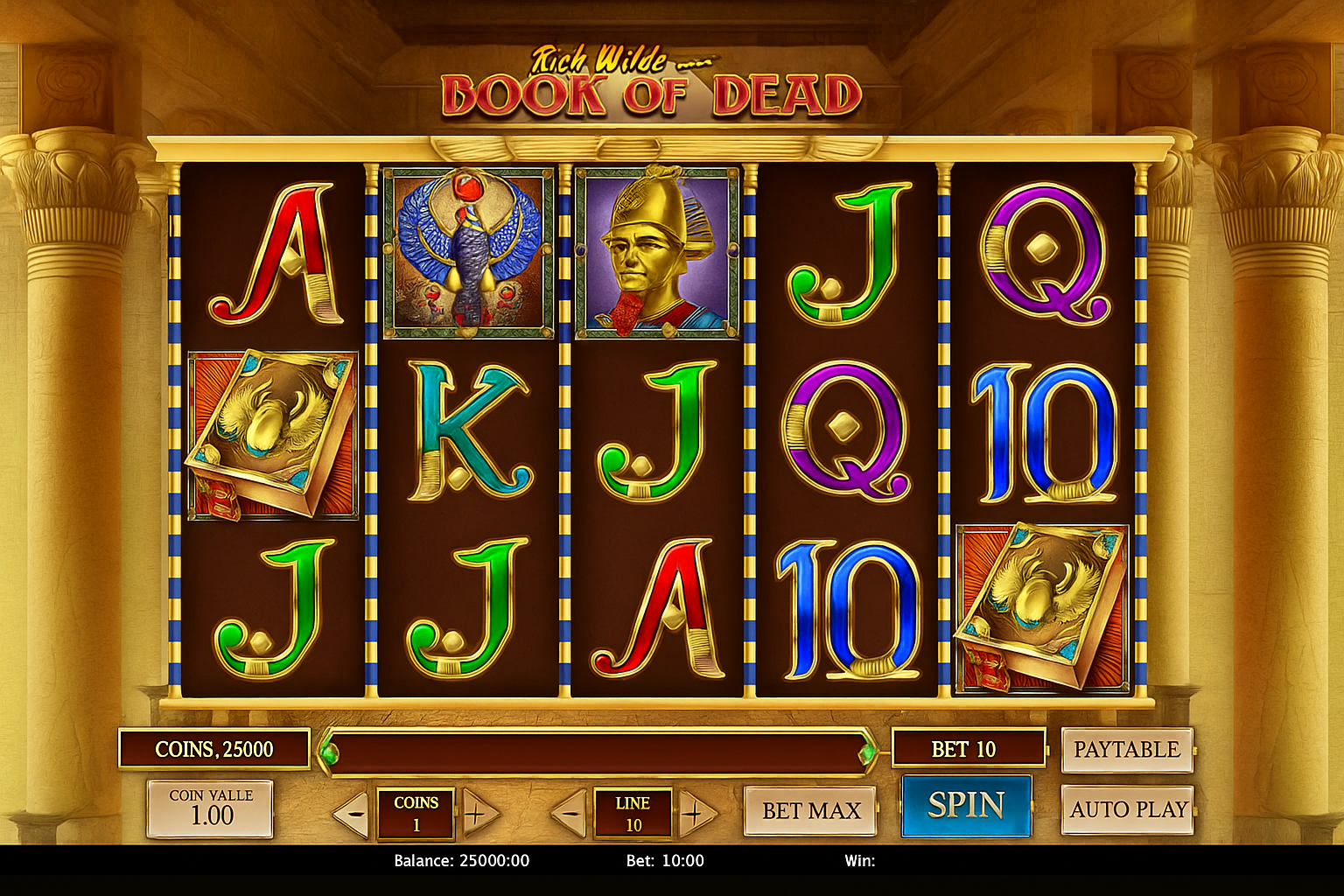 Book of Dead gameplay
